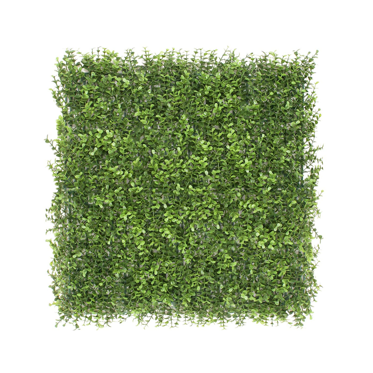 Windscreen4less 2 PCS 20"x20" Artificial Boxwood Panels Faux Plant Grass Green Wall Panel Decoration for Outdoor Indoor Garden Backyard (Olivia Buxus)
