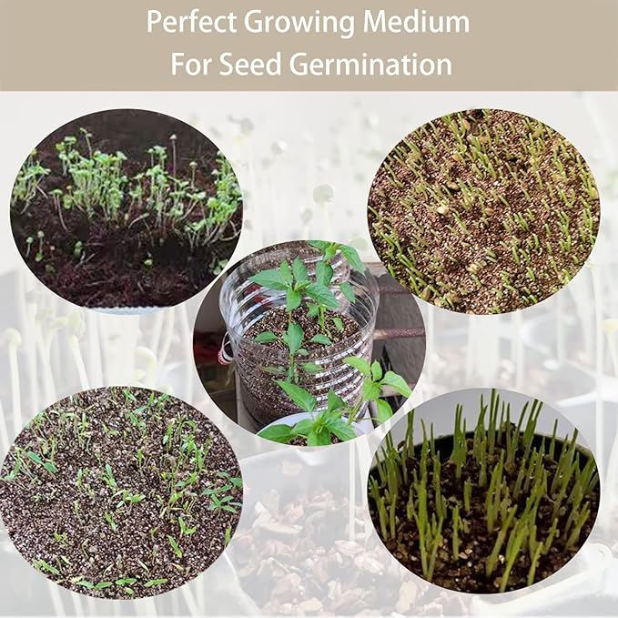 Natural Coarse Vermiculite 20QT for Plants Organic Occurring Mineral Potting Mix Medium for Potted Plants, Hydroponics, Terrariums, Orchids, Mushroom Or Reptile Habitats