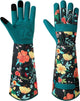 Gardening Gloves for Women Long Sleeve Garden Gloves Ladies Light Protective Gloves for Yard & Outdoor Work