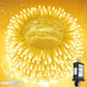 100 LED Connectable String Lights, 33FT Christmas Lights Outdoor Indoor