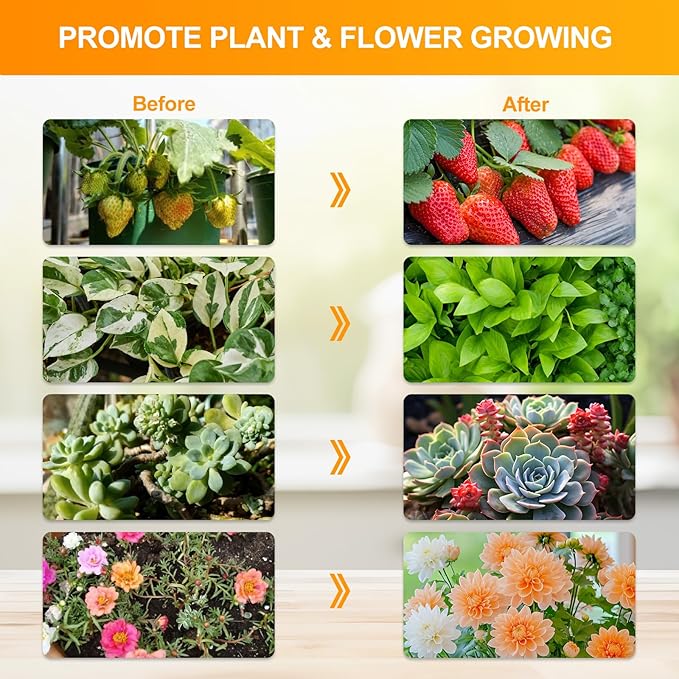 3-Head Grow Light with Stand 75W, FECiDA 2025 Grow Lights for Indoor Plants, Full Spectrum LED Plant Grow Light for Houseplants, Bonsai Tree, 4,8,12,16 Hr Timer and 360° Gooseneck