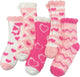 TEHOOK Warm & Cozy Valentines Gifts for Women, Fluffy Fuzzy Plush Sleeping Slipper Socks - Soft Warm Fabric