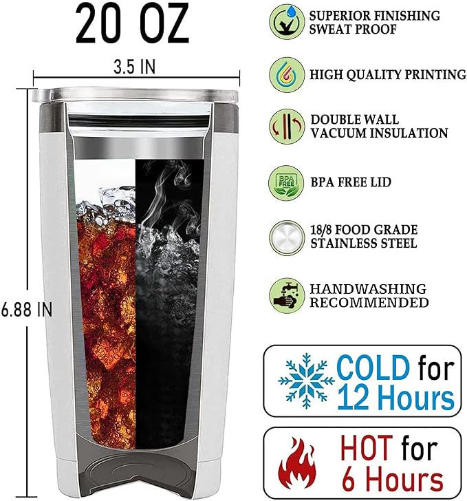WONWIX Gifts for Boxer Lovers 20 Oz Stainless Steel Tumbler Travel Coffee Mug Birthday Christmas New Year Thanksgiving Easter Gift Ideas for Dog Lovers Owners Boxers Mom Funny Facts Water Bottle