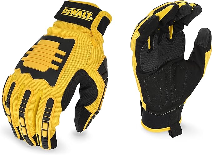 DEWALT DPG781 Performance Mechanic Work Glove with TPR Impact Protection and Anti-Slip Grip - Medium (1 Pair)