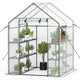 Happygrill Greenhouses for Outdoors, Portable Greenhouse with PE Cover