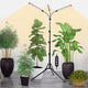 Orchbloom 3-Head Grow Light with Stand and Timer, 27 Watt Power Home Plug LED Grow Lights for Indoor Plants for Tall Houseplants, Bonsai Tree, Seed Starting, 24"-64" Adjustable Height