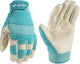 Wells Lamont Women's Hybrid Work/Gardening Gloves | Water-Resistant HydraHyde Leather | Small (3204S)