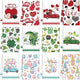 Hahafelt 12 Pcs Valentine's Day Kitchen Towels, St. Patrick's Day Easter Hand Towels Seasonal Holiday Decorative Dish Decor with Truck Shamrocks Bunny Absorbent Soft for Kitchen Bathroom,16 x 24 Inch