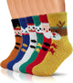 TEHOOK Warm & Cozy Valentines Gifts for Women, Fluffy Fuzzy Plush Sleeping Slipper Socks - Soft Warm Fabric