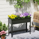 HAPPYGRILL 32” Raised Garden Bed with Legs & Drainage Hole