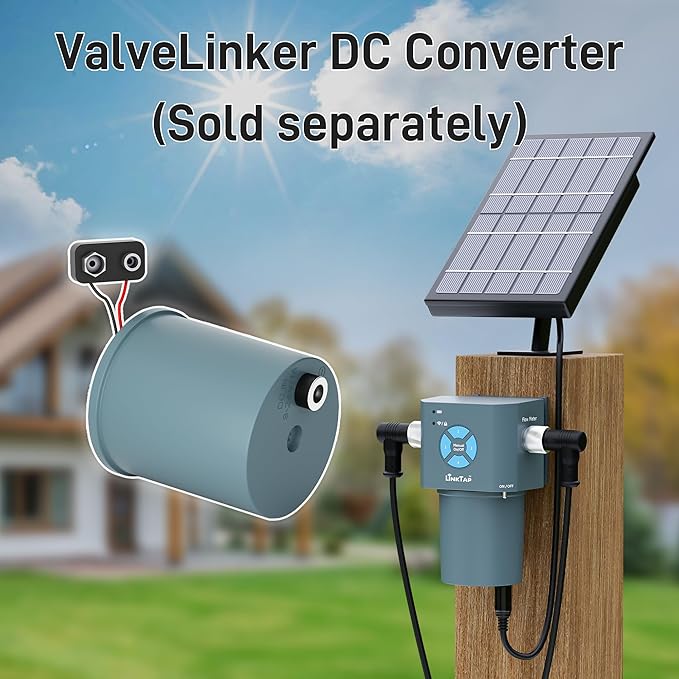 LinkTap Q1 4-Zone Wireless Water Timer & Gateway, 4 Separate Ports, 4 Built-in Flow Meters, Equals Four G2S Smart Hose Timers, Easy Install & Use, 2-Year Warranty