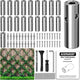Acemaker Wire Trellis for Climbing Plants Outdoor, 20-Set Wall Wire Trellis Kit, T316 Cylindrical Espalier System for Fence and Garden DIY Projects (Hubs Only, Without Cable)