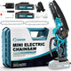 Saker Mini Chainsaw,6 Inch Portable Electric Chainsaw Cordless, Small Handheld Chain saw for Tree Branches,Courtyard, Household and Garden,Christmas Gifts for Men Dad Husband Women