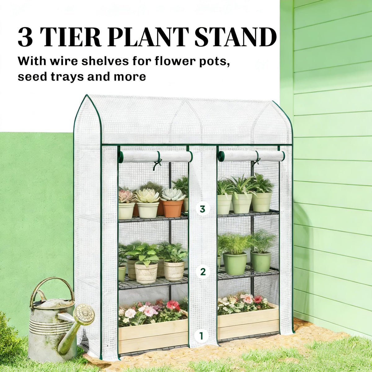 Portable Greenhouses for Outdoors Mini Greenhouse Pop Up Grow Tent