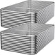 2 PCS Tall 8x3ft Galvanized Raised Garden Bed Outdoor, Metal Garden Bed for Vegetables, Above Ground Garden Box for Flower, Steel Raised Beds for Gardening