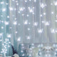 Butterfly Curtain Fairy Lights USB Plug in,120 LED 8 Modes 20FT Firefly Twinkle Icicle String Lights with Remote Timer Waterproof Copper Wire for Bedroom Patio Christmas Wedding Party Dorm(Cool White)