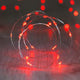 XINKAITE String Lights, 10FT/3M Red LED, Waterproof, Indoor/Outdoor, Battery Operated, 30 Super Bright Bulbs, Perfect for Holidays & Parties