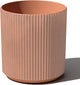 Veradek Demi Series Round Planter for Porch, Patio, Backyard | Durable Plastic-Stone Composite Material | Modern Décor for Tall Plants, Flowers
