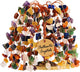 7 Chakra Healing Crystal Tree of Life, Home and Office Desk Décor, Feng Shui Money Bonsai Trees for Postive Energy, Wealth, Good Luck, Protection, Spiritual Gifts, Reiki Healing Crystals and Stones
