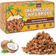 Legigo 1.1 LB Coco Coir Chips for Plants- 100% Organic Coconut Chips Brick Potting Mix with Low EC & PH Balance, Coconut Husk Substrate Coco Husk Mulch for Garden, Planting, Orchid and Soil Mix