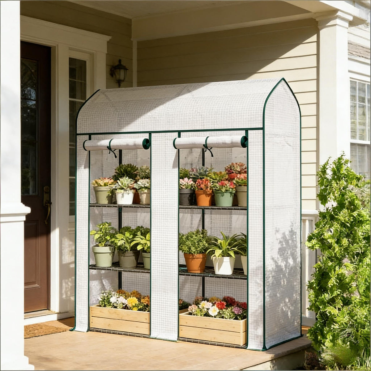Portable Greenhouses for Outdoors Mini Greenhouse Pop Up Grow Tent
