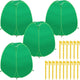 4 Pack Plant Covers Freeze Protection, 28x28x33" Winter Shrub Frost Covers for Outdoor Plants, Warm Plant Protectors Tent for Protecting Fruit Tree Potted Plants and Shrub from Freezing Animals Eating