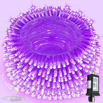 200 LED Connectable String Lights, 66FT Christmas Lights Outdoor Indoor