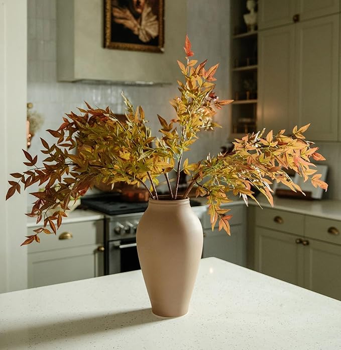 Nandina Gulf Stream - Nandina domestica. Compact Heavenly Bamboo | Year-Round Color | Low Maintenance Shrub | Drought Tolerant | Live Plant (2 Nandina Gulf Stream Bags)