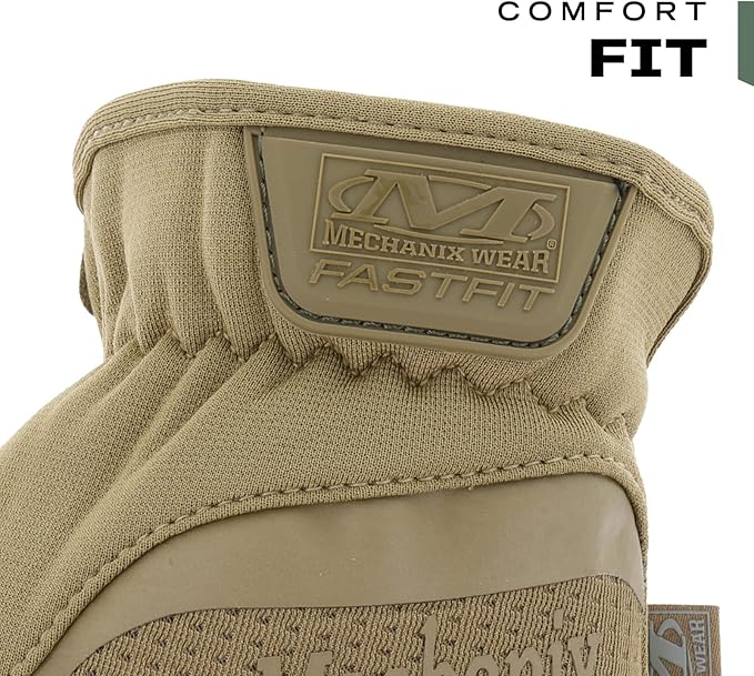 Mechanix Wear FastFit Tactical Gloves - Heavy Duty Lightweight Multipurpose Gloves - Flexible Grip & Reinforced Palm - Touchscreen Capable - XX-Large - Coyote Tan