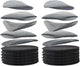 200 Pack 68MM, 2.7 inch Round Mesh Nets for Block Soil Leaking of 4 inch Nursery Pots(or Other Pots Bottom Around 2.7")
