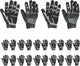 HANDLANDY Mens Work Gloves Touch screen, Utility Mechanic Gloves, Flexible Breathable Fit- Padded Knuckles & Palm