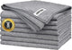 FIXSMITH Grey Microfiber Cleaning Cloth -Pack of 8, Highly Absorbent Cleaning Rags, 16"X12" All Purpose Cleaning Towels for Housekeeping, Kitchen, Car, Lint Free and Reusable Microfiber Towels