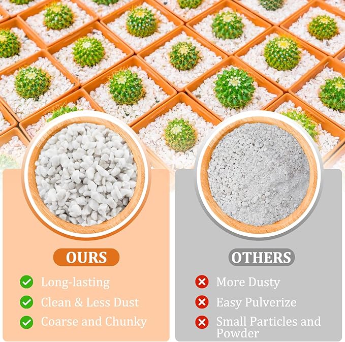 Legigo 15 Quarts Organic Horticultural Perlite for Plants Indoor- Natural Horticultural Soil Additive Conditioner Mix for Improves Drainage, Ventilation and Root Growth
