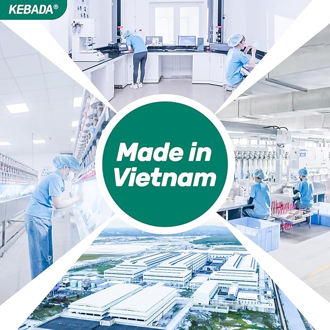 Kebada W5 Work Gloves Bulk Pack (60 Paris), Foam Nitrile Coated Safety Gloves with Grip, Knitted with Spandex and Nylon, Ideal for Gardening, Warehouse, XXL