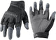 HANDLANDY Fingerless Work Gloves for Men, Padded Half Finger Tactical Mechanics Gloves, Utility Trucker Driver Gloves (Black, Large (Pack of 1))