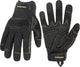 HANDLANDY Mens Work Gloves Touch screen, Utility Mechanic Gloves, Flexible Breathable Fit- Padded Knuckles & Palm