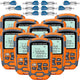 Duogalia 10-Pack Fiber Optic Tester Portable Fiber Light Power Meter -70~10dBm, SC/FC/ST Universal Interface Built-in 10Km Fault Detector with FC to LC Adapter