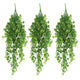 RECUTMS 3Pcs Green Artificial Plant Faux Ivy Greenery Fake Hanging Plants