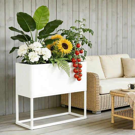 Elevated Metal Raised Garden Bed with legs,30" Raise Planter for Outdoor