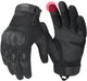 KEMIMOTO Tactical Gloves for Men, Touchscreen Motorcycle Gloves with Hard Shell & Palm Padding for Sports Motorcycle Cycling Tactical Airsoft Paintball Hunting Hiking Camping Climbing