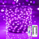 Minetom Halloween Fairy Lights Plug in, 33ft 100LED Twinkle String Lights