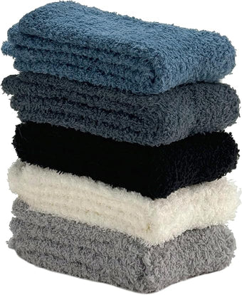 TEHOOK Warm & Cozy Valentines Gifts for Women, Fluffy Fuzzy Plush Sleeping Slipper Socks - Soft Warm Fabric