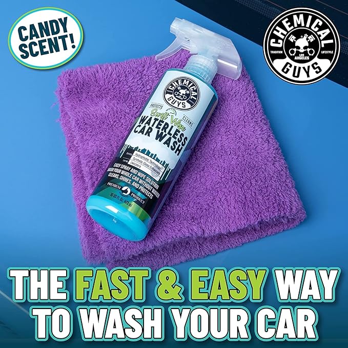 Chemical Guys Swift Wipe Waterless Car Wash, Safe for Cars, Trucks, Motorcycles, RVs & More, 16 fl oz (2-Pack)