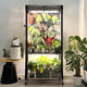 Bstrip Indoor Greenhouse Cabinet with Pegboard, Indoor Greenhouse with 4 Pack 96W Full Spectrum Grow Light for Indoor Plant, Foliage Plants, 29.5"x13.8"x59"
