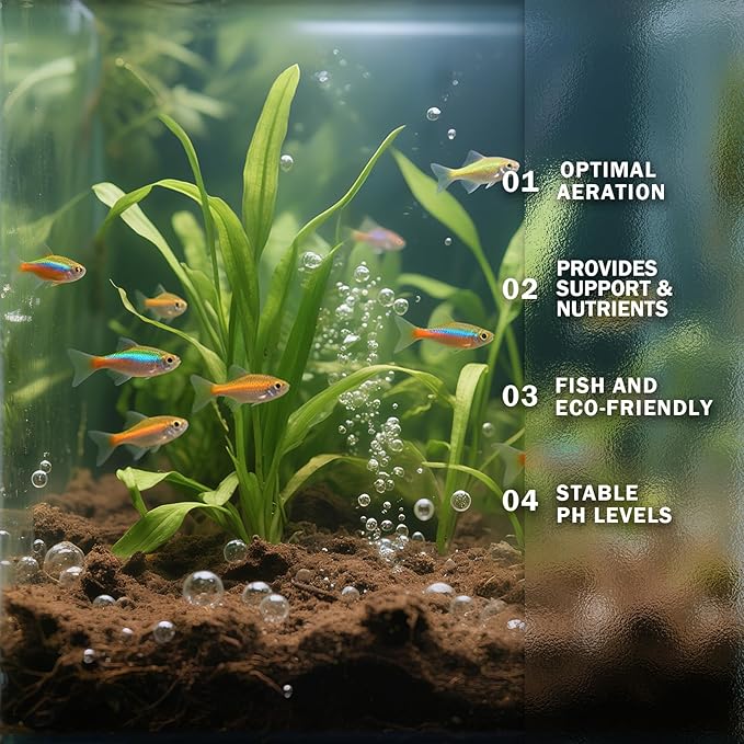 Doter Aquatic Plant Soil for Lotus & Pond Plants/Aquaquarium Substrate 6.6 LBS- Natural Organic Growing Medium for Hydroponic Plants & Water Gardens | Aquarium Safe Nutrient-Rich