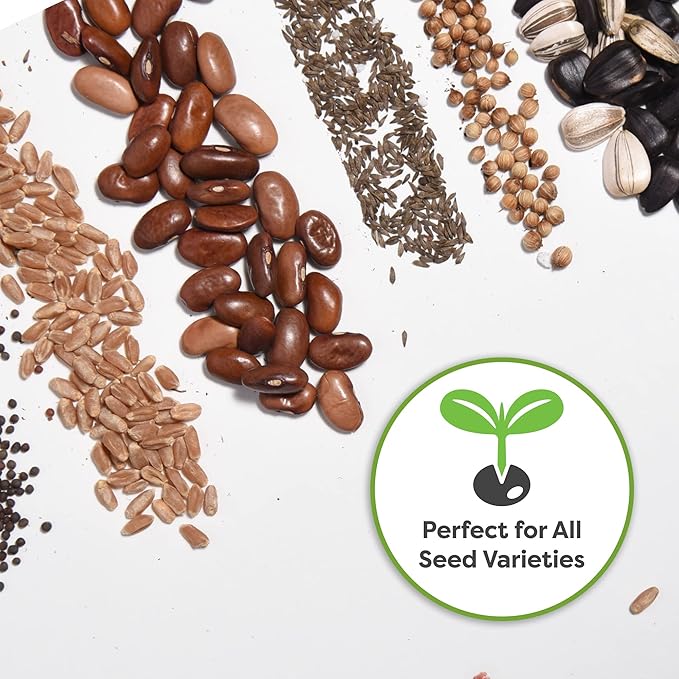 Perfect Plants Organic Seed Starter Soil Mix 4qt. | Contains Worm Castings and Mycorrhizae | Balanced Seed Sprouting Medium