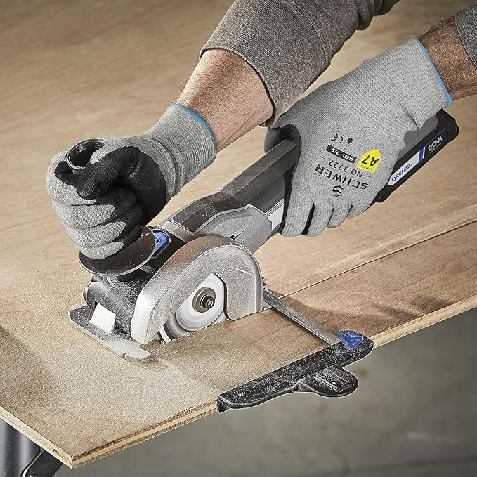 High Level Cut Resistant Work Gloves for High Risk Work, ANSI A7 Cutting Gloves with Reinforced Thumb, Used for WoodWorking, Construction, Non Slip, Durable, Breathable & Cool, M, 1 pair, PR3727