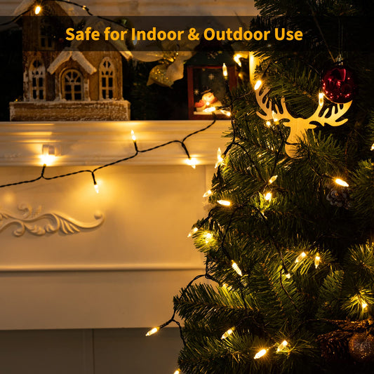 Brightown 8ft 20LED Battery Operated Christmas String Lights with Timer