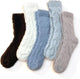 TEHOOK Warm & Cozy Valentines Gifts for Women, Fluffy Fuzzy Plush Sleeping Slipper Socks - Soft Warm Fabric