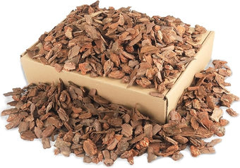 18 Quart Organic Orchid Bark for Potting-Natural Orchid Mulch for Potted Plants, Root Development of Orchid Plants and Garden Soil Amendment Mix……